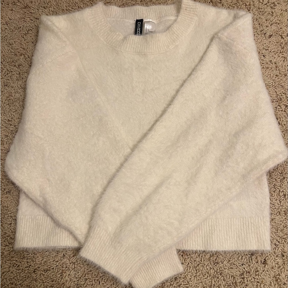Cozy White Sweater
